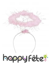 Auréole rose sur serre-tête, image 1