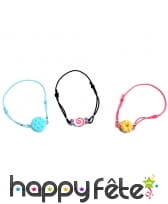 Bracelet avec bijou en forme de friandise