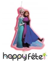Bougie Anna et Elsa de 8cm, Reine des Neiges