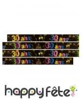 Banderole Anniversaire Feux d'artifice 3,60m, image 1