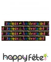 Banderole Anniversaire Feux d'artifice 3,60m, image 6