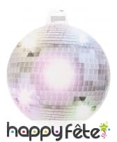 Boule à facette disco en carton plat de 34cm