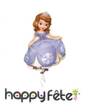 Ballon à gonfler en forme de princesse Sofia
