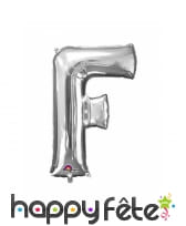 Ballon argenté géant en forme de Lettre, image 6