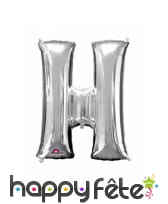 Ballon argenté géant en forme de Lettre, image 8