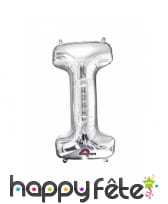 Ballon argenté géant en forme de Lettre, image 9