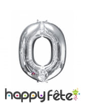 Ballon argenté géant en forme de Lettre, image 15