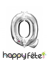 Ballon argenté géant en forme de Lettre, image 17