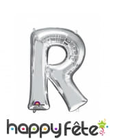 Ballon argenté géant en forme de Lettre, image 18