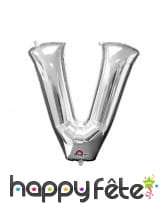 Ballon argenté géant en forme de Lettre, image 22