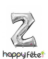 Ballon argenté géant en forme de Lettre, image 26