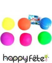 Balle anti stress colorée de 5cm