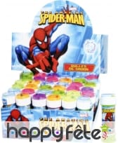 Bulle a savon spiderman