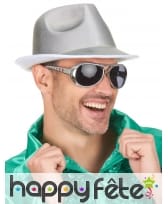 Borsalino argenté uni, image 2