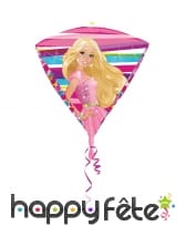 Ballon barbie à gonfler