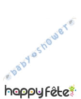 Bannière bleue Baby Shower élephant 160cm