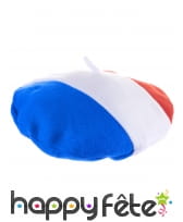 Béret bleu blanc rouge, France