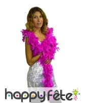 Boa blanc en plumes, image 1