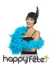 Boa bleu turquoise, 80g