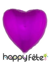 Ballon coeur aluminium de 76cm, image 4