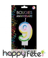 Bougie chiffre anniversaire, image 10