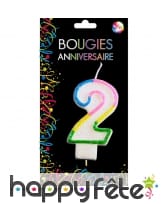 Bougie chiffre anniversaire, image 3