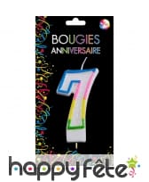 Bougie chiffre anniversaire, image 8