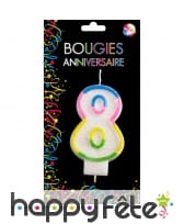 Bougie chiffre anniversaire, image 9