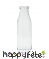 Bouteille candy bar en verre de 21cm