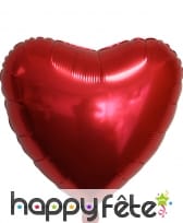 Ballon coeur de 45cm en aluminium, image 5