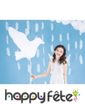 Ballon colombe de 77 x 66 cm, image 1