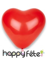 Ballons coeurs de 32 cm, image 3