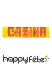 Bannière casino de 120 cm