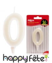 Bougie chiffre d'anniversaire phosphorescente, image 1