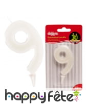 Bougie chiffre d'anniversaire phosphorescente, image 10