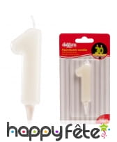 Bougie chiffre d'anniversaire phosphorescente, image 2