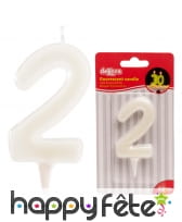 Bougie chiffre d'anniversaire phosphorescente, image 3