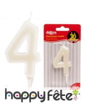 Bougie chiffre d'anniversaire phosphorescente, image 5