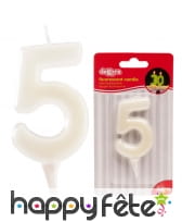 Bougie chiffre d'anniversaire phosphorescente, image 6