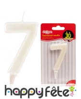 Bougie chiffre d'anniversaire phosphorescente, image 8