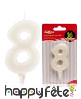 Bougie chiffre d'anniversaire phosphorescente, image 9