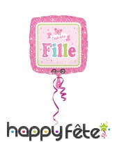 Ballon c'est une fille, carré