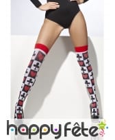 Bas carreaux jeux de carte, image 1