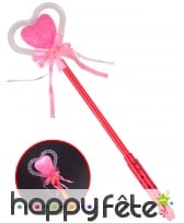 Baguette coeur lumineux de 42cm