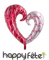 Ballon coeur original de 110cm