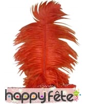 Bandeau charleston pailletté rouge