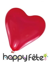 Ballon coeur rouge de 61 cm