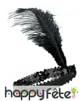 Bandeau Charleston recouvert de sequins, image 2