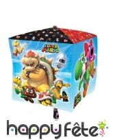 Ballon cube Super Mario de 38 cm, image 1