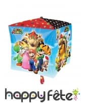 Ballon cube Super Mario de 38 cm